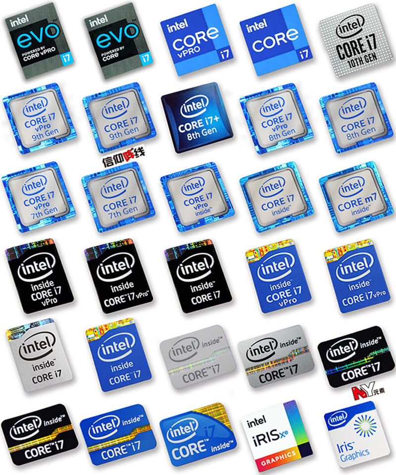 Intel Cpu Core I7 - オリジナル Core i7 3 4 5