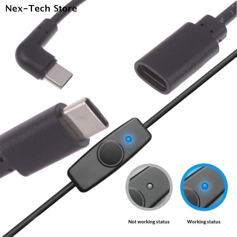 1個入り 5V 2A ショートUSB C延長ケーブル オンオ - Desk Setup Led Strip のレビューと価格
