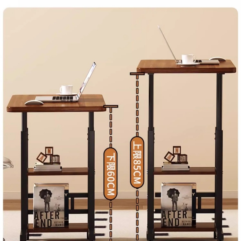 可動式リフティングベッドサイドテーブルベッドサイド小さなテー - Desk Setup Laptop のレビューと価格