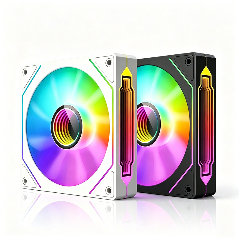 Prism 4Proシャーシファン ARGB シービュールー - Desk Setup Room のレビューと価格