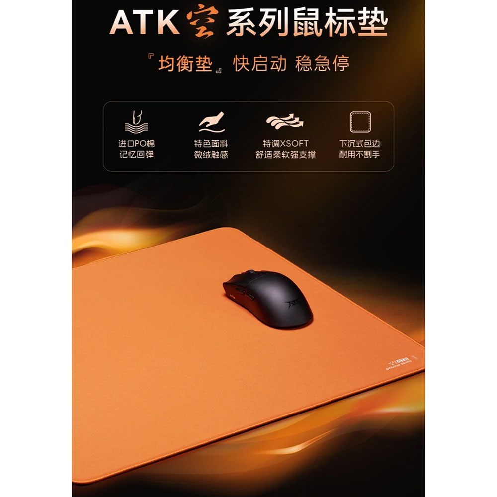 ホットATK Kong Xsoft eスポーツマウスパッド  - Desk Setup Gear のレビューと価格