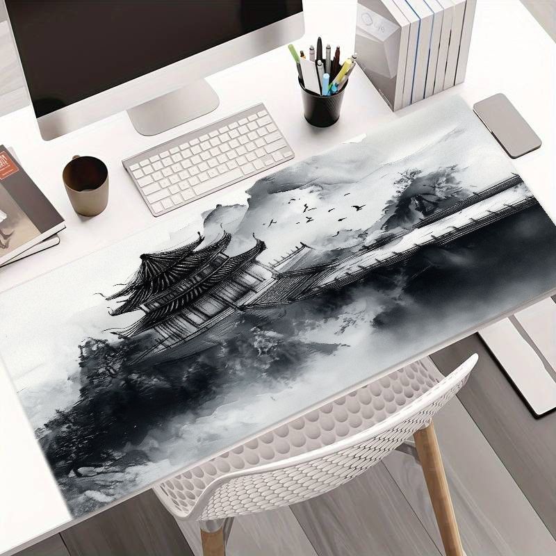 奇抜なアイアンアートマウスパッド クラウドドラゴン ゲーミン - Desk Setup Art のレビューと価格