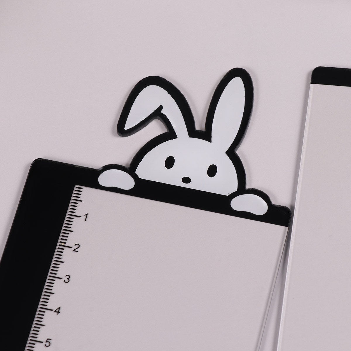 2個入り、ウサギのデザインのモニター用メモボード。アクリル製 - Sticky Memo Holder のレビューと価格