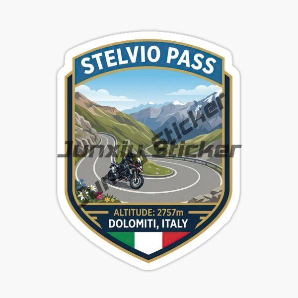 STELVIO PASS ITALIA 車のステッカー 車の - Desk Setup Room のレビューと価格
