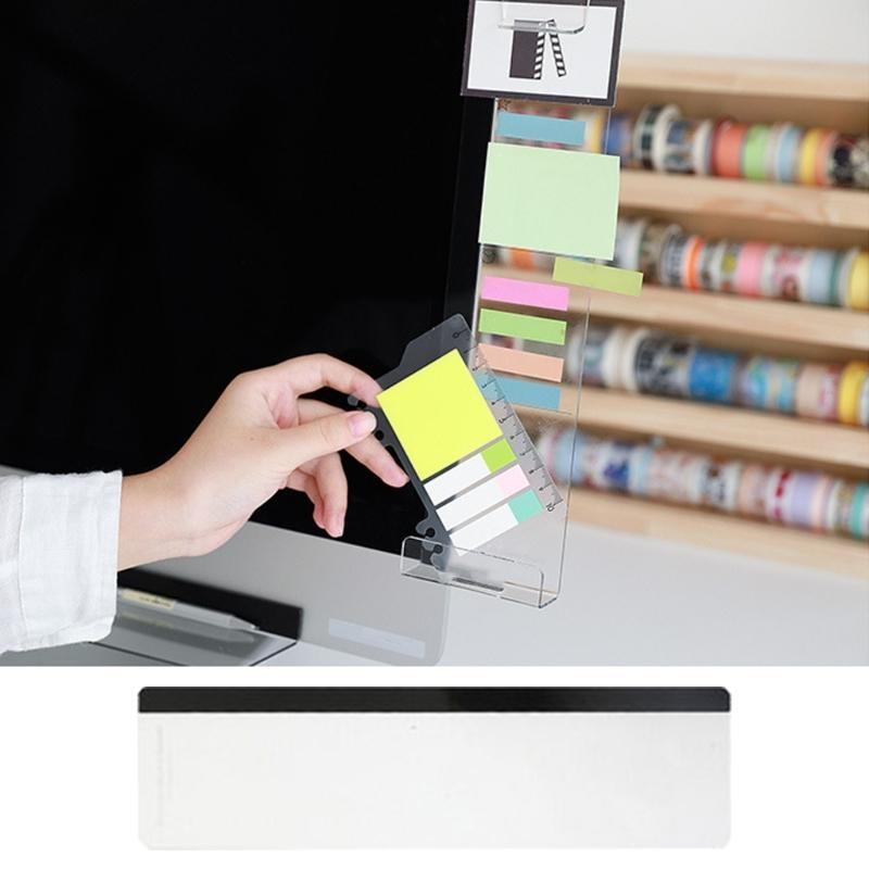 652F モニター メモボード 透明コンピュータモニター メ - Sticky Memo Holder のレビューと価格