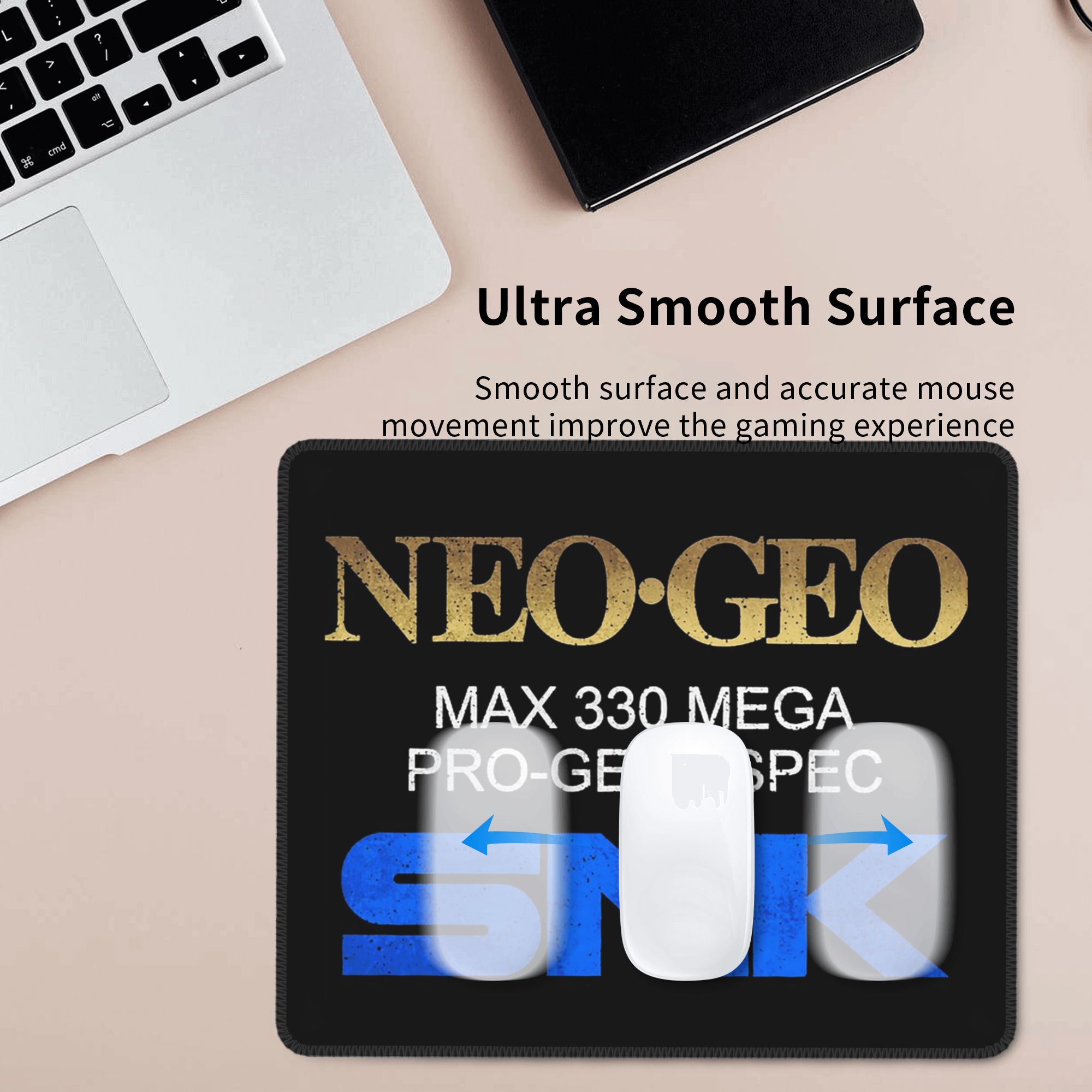 ネオジオProギアスペック ゴールド レトロデザイン マウス - Desk Setup Gear のレビューと価格