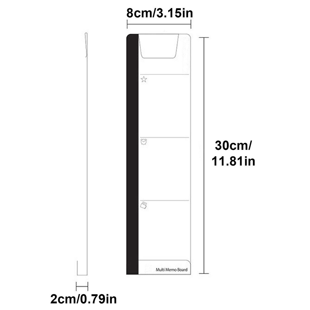 クリエイティブアクリルモニターメッセージメモボード付箋用透明 - Sticky Memo Holder のレビューと価格