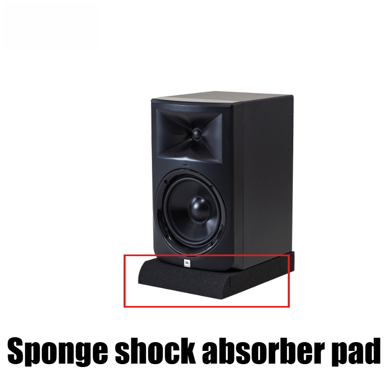耐衝撃性遮音マット スタジオスピーカーフォームパッド デスク - Desk Setup Speakers のレビューと価格