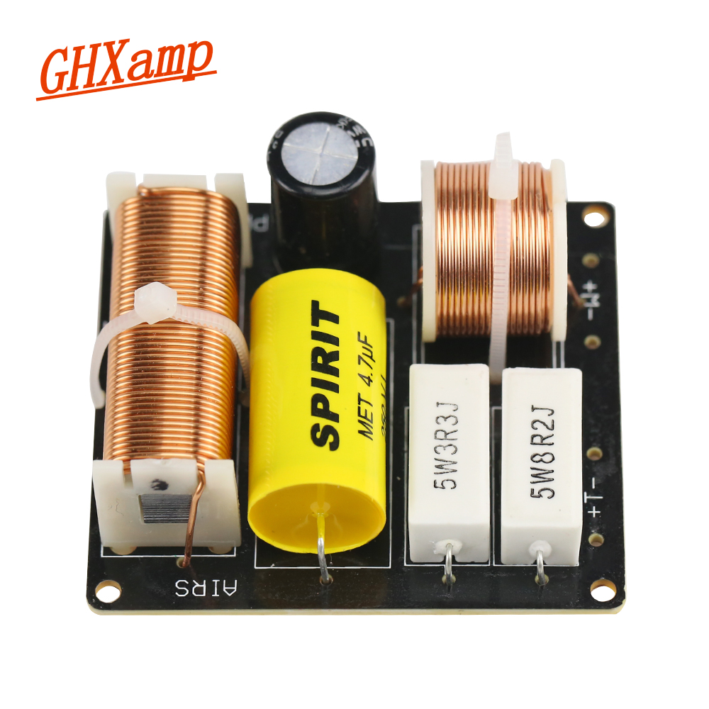 GHXAMP 80W 2ウェイカースピーカークロスオーバー、 - Desk Setup Speakers のレビューと価格