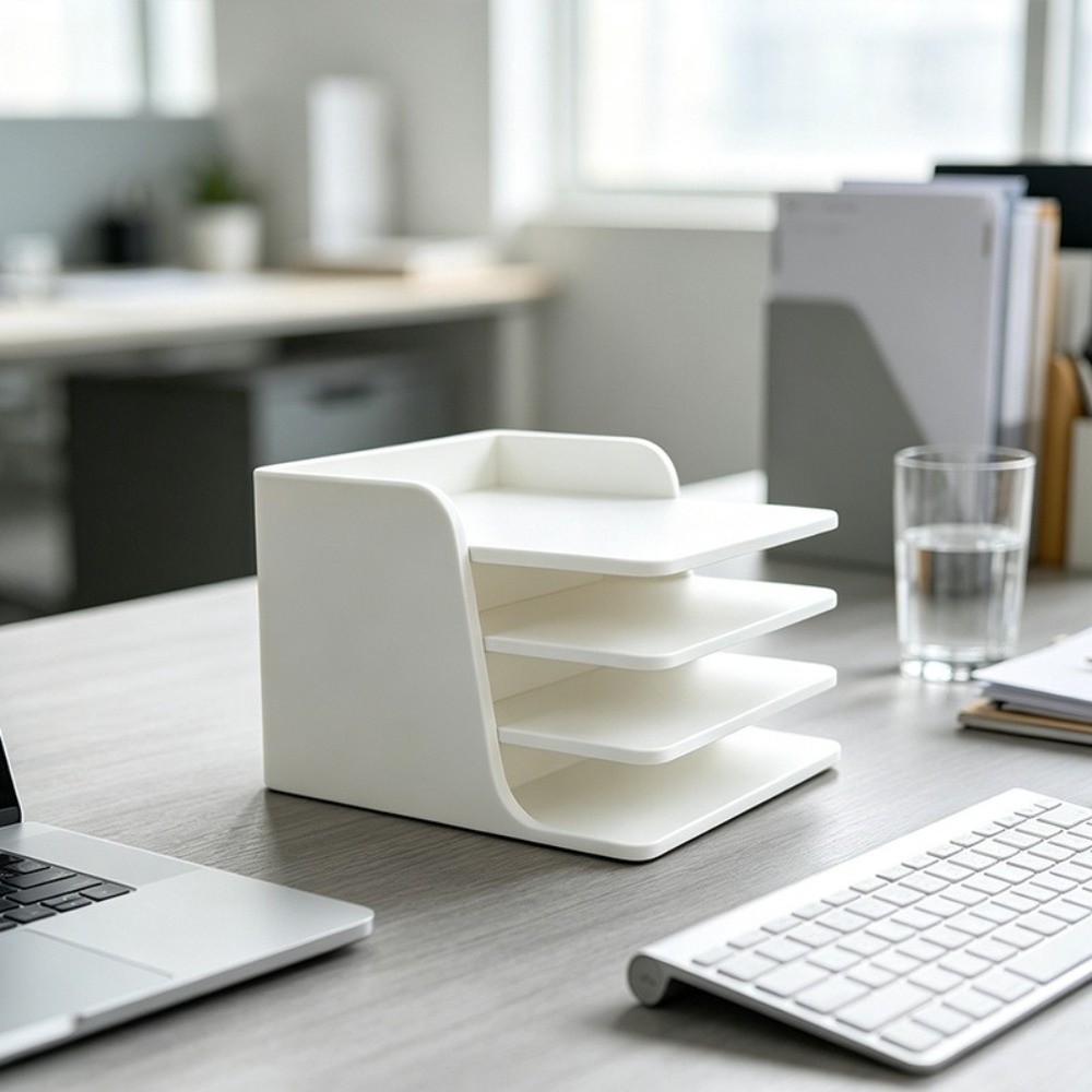 多目的積み重ね可能な付箋ホルダー プラスチック製安定ベース  - Sticky Memo Holder のレビューと価格
